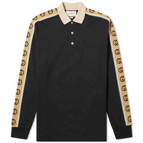 gucci long sleeve logo shirt.